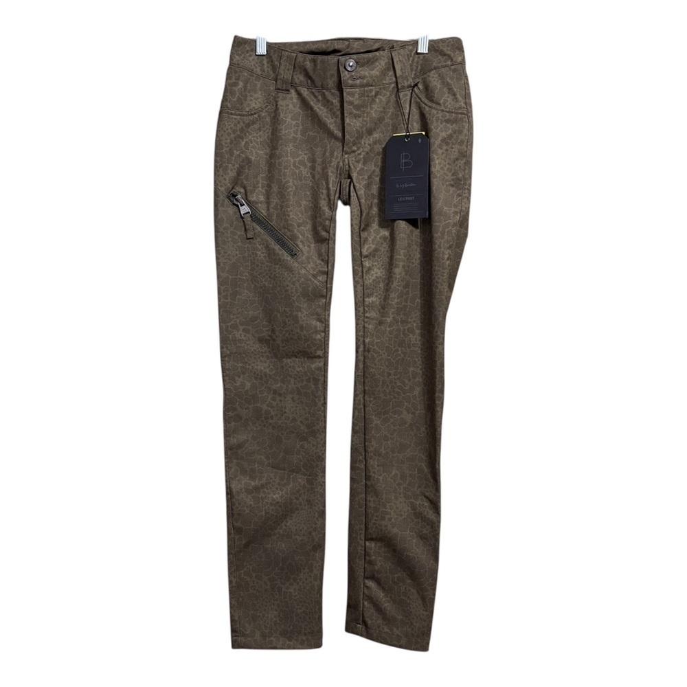 NWT B by BURTON Lexi Softshell Snowboard SKi pants Keef Iggy Camo Green